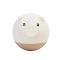 Cartoon LED pig silicone baby night USB lamp